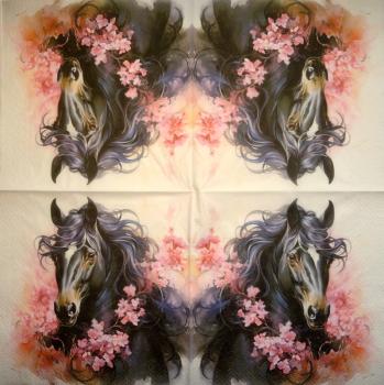 051 Horses - 3-ply - Ambiente